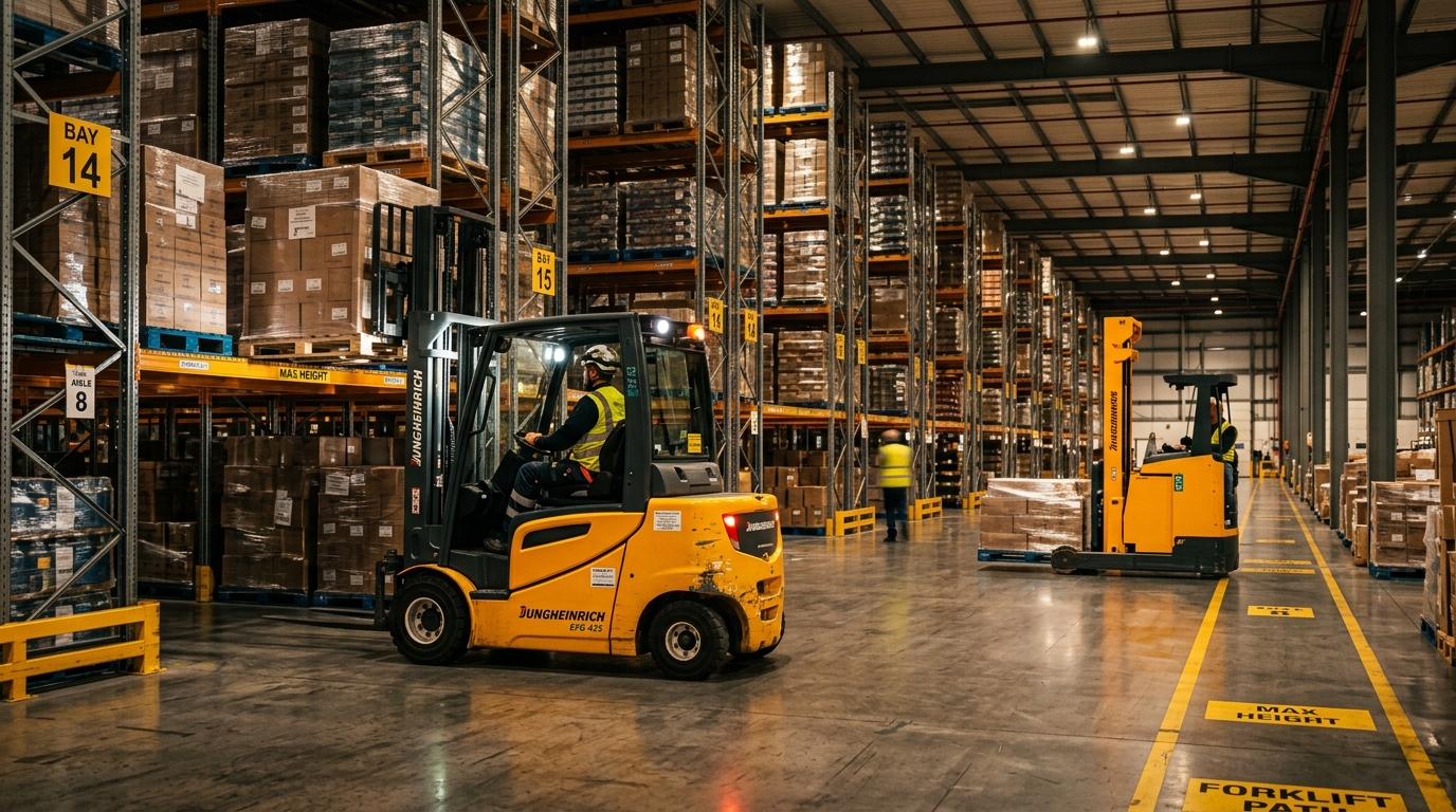 Pelatihan Operator Forklift Industri Indonesia